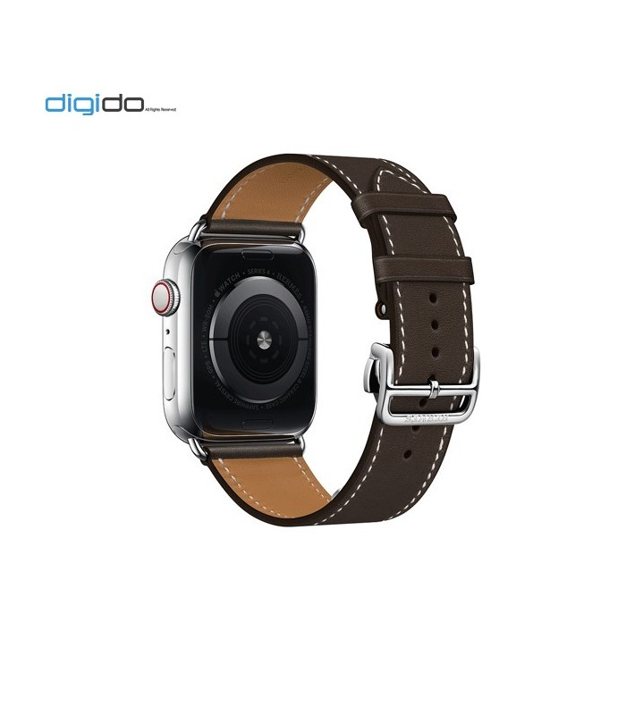 ébène barenia leather single tour deployment buckle